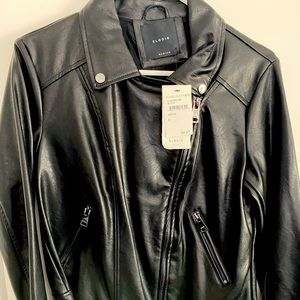 Brand new women’s faux leather jacket